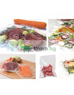 Гофрирани пликове за вакуумиране 17х25см - 100бр